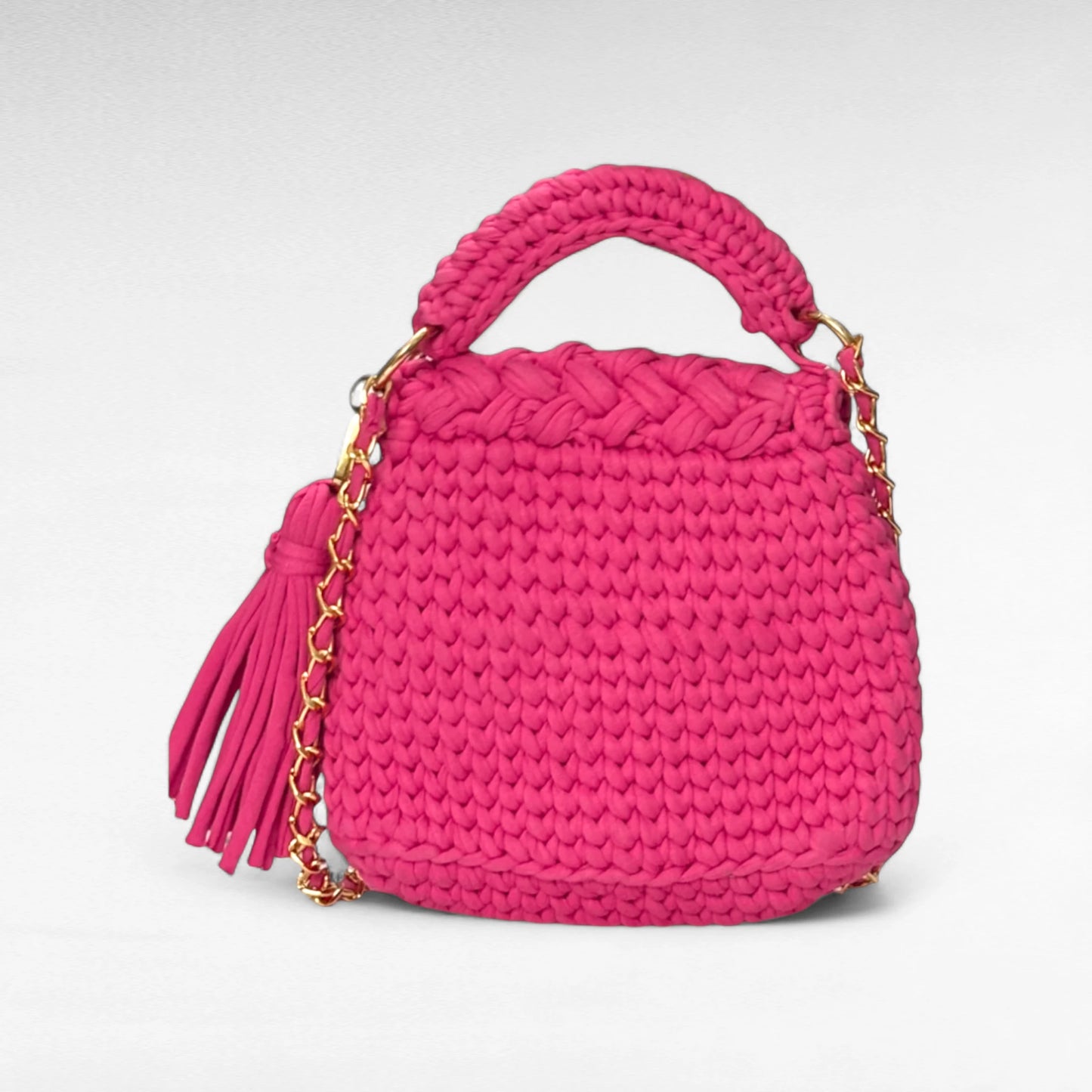 Deep Pink Flap Sling Bag RC0037