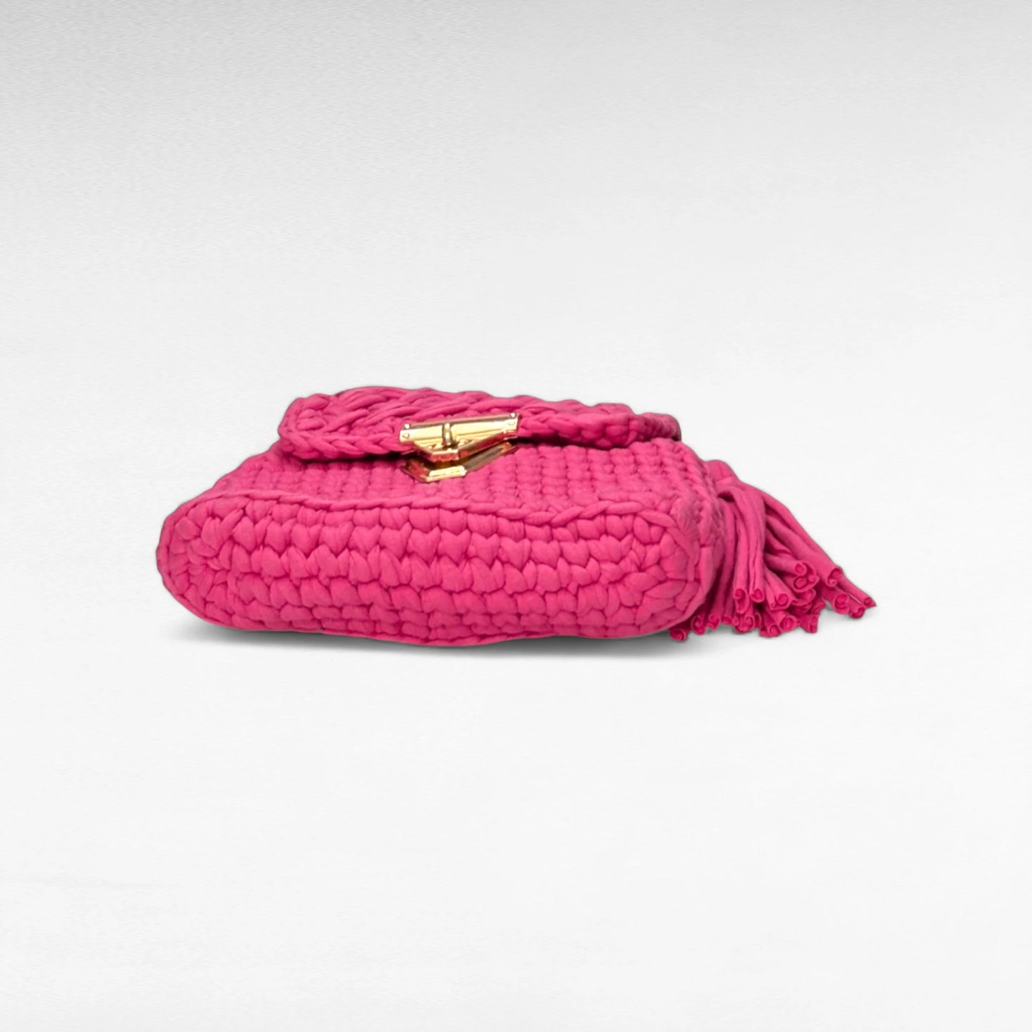 Deep Pink Flap Sling Bag RC0037