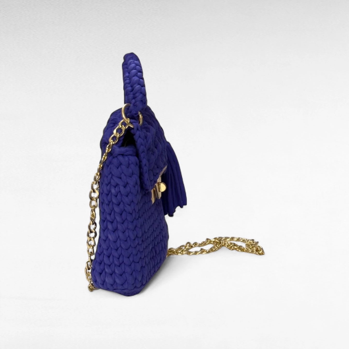 Navy Blue Flap Sling Bag RC0039