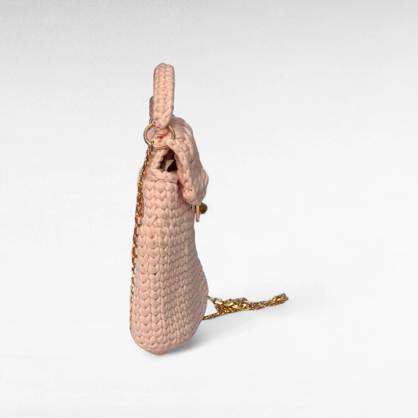 Pale Pink Flap Sling Bag RC0040