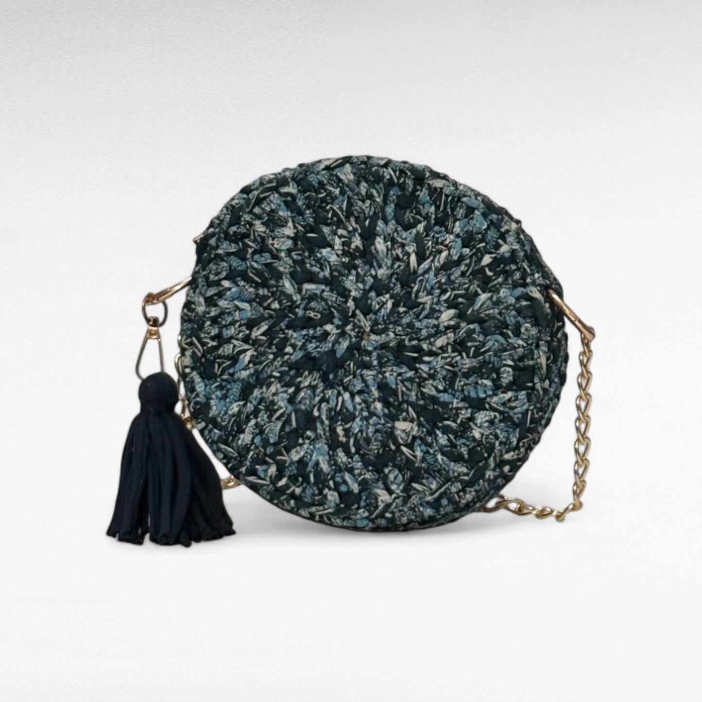 Multicolor Textured Round Sling Bag RC0044