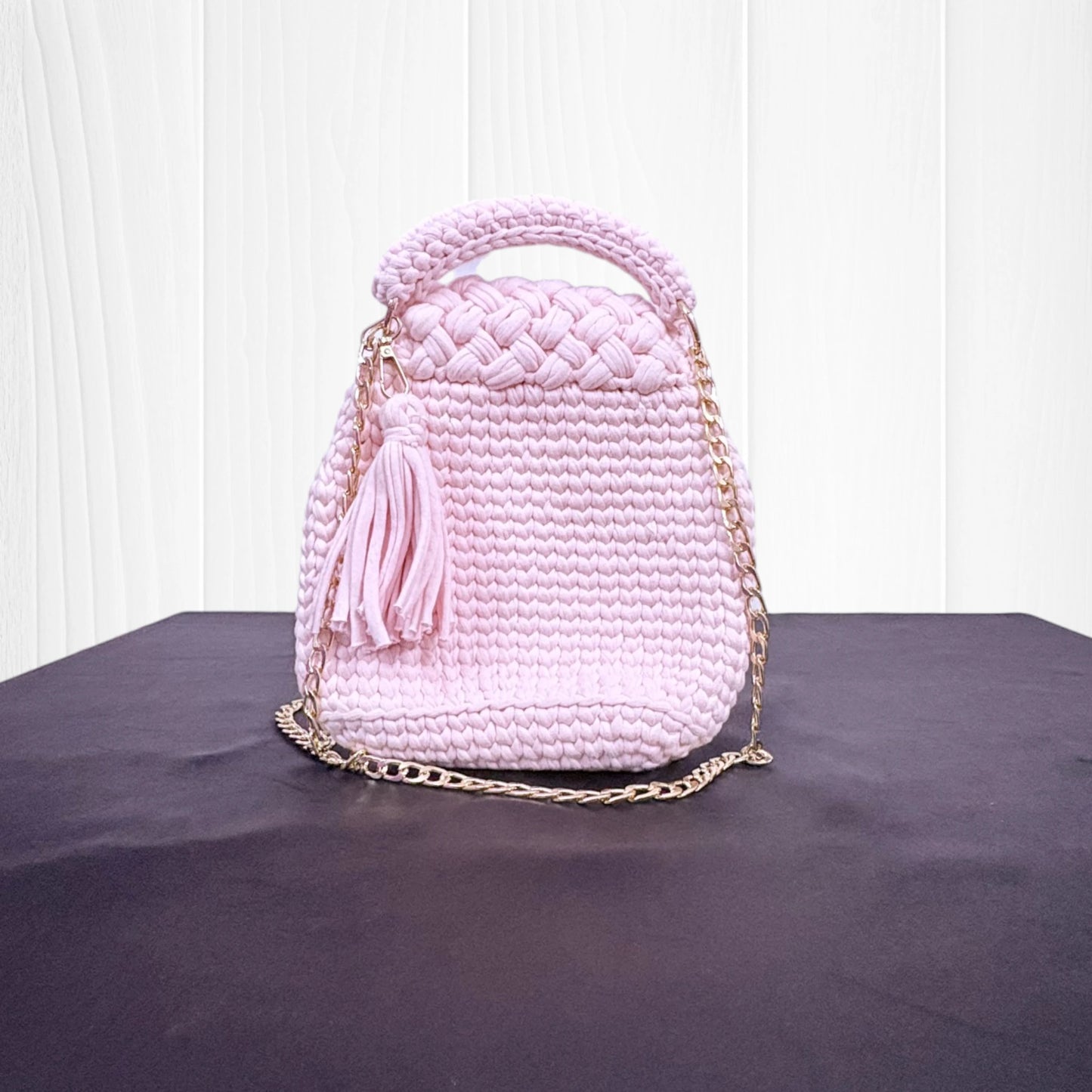 Pale Pink Flap Sling Bag RC0040