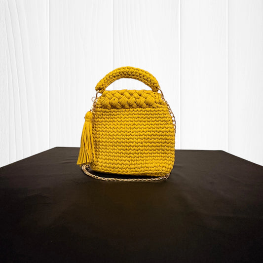 Mustard Flap Sling Bag RC0041