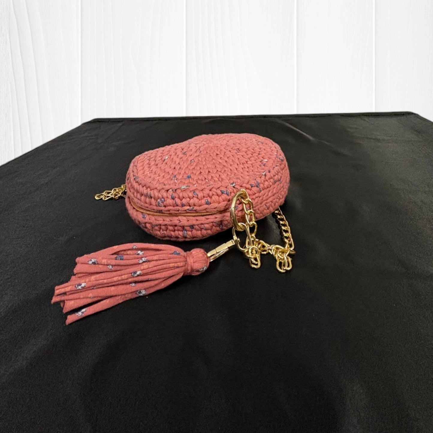 Multicolor Textured Round Sling Bag RC0045