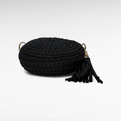 Black Round-Pearl Sling Bag RC0028