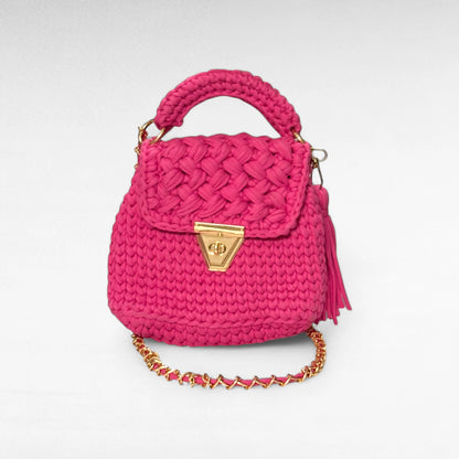 Deep Pink Flap Sling Bag RC0037