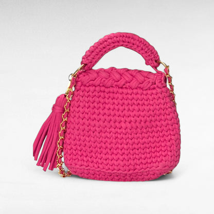 Deep Pink Flap Sling Bag RC0037