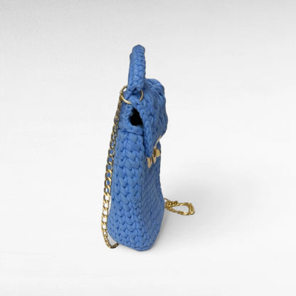 Periwinkle Blue Flap Sling Bag RC0038