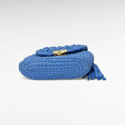 Periwinkle Blue Flap Sling Bag RC0038