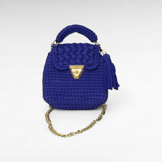 Navy Blue Flap Sling Bag RC0039