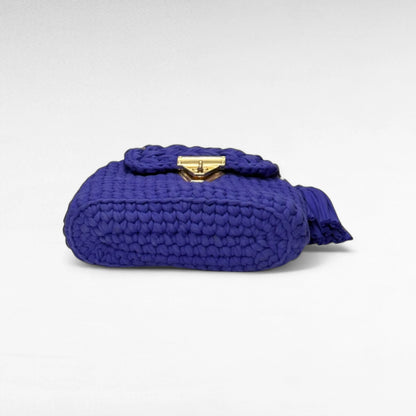 Navy Blue Flap Sling Bag RC0039