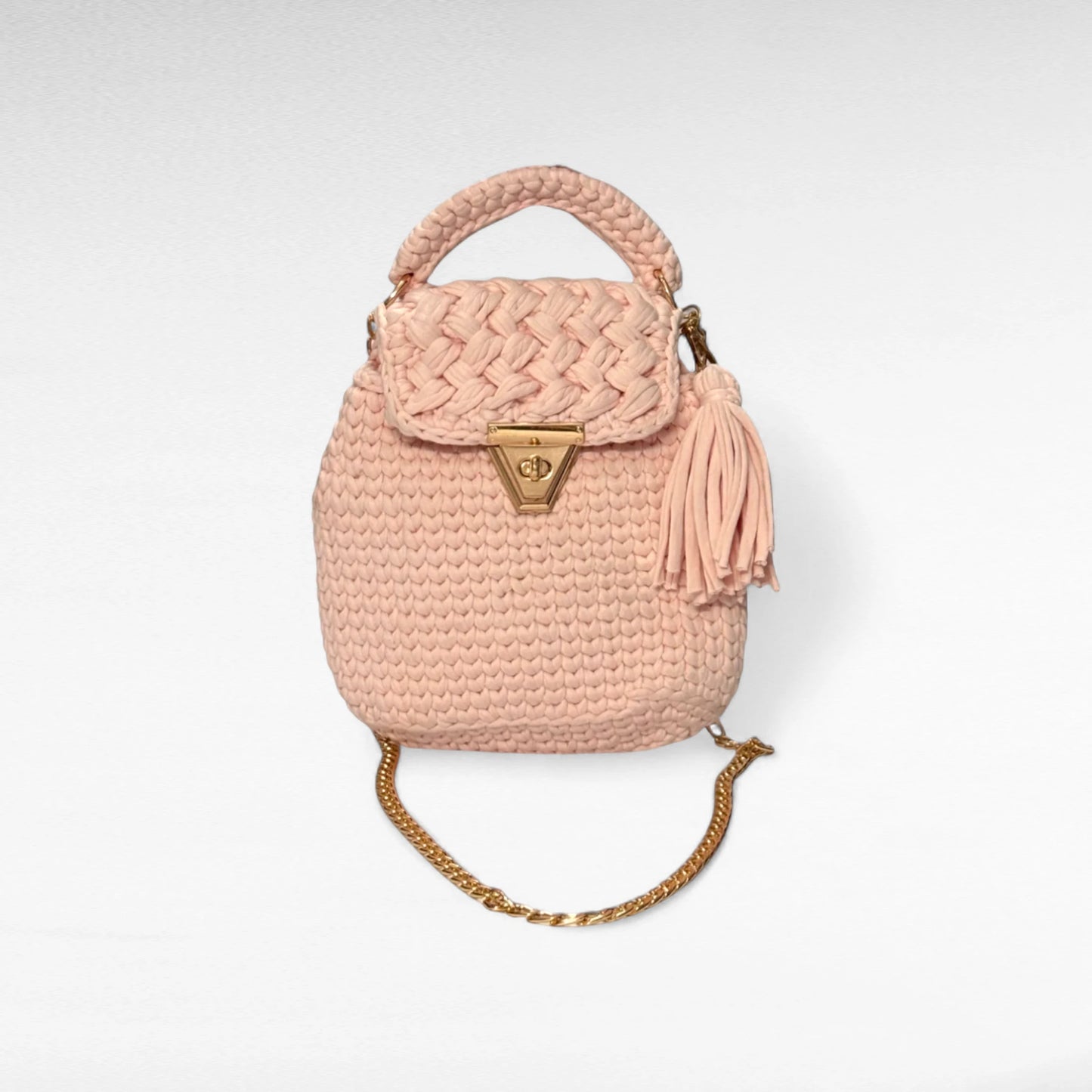 Pale Pink Flap Sling Bag RC0040