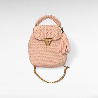 Pale Pink Flap Sling Bag RC0040