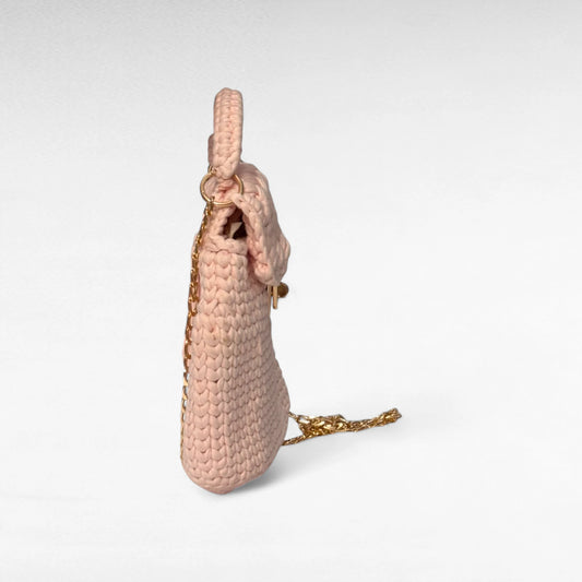 Pale Pink Flap Sling Bag RC0040