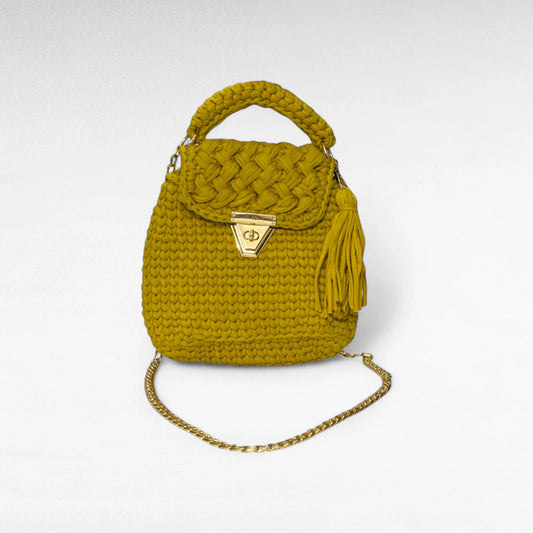 Mustard Flap Sling Bag RC0041