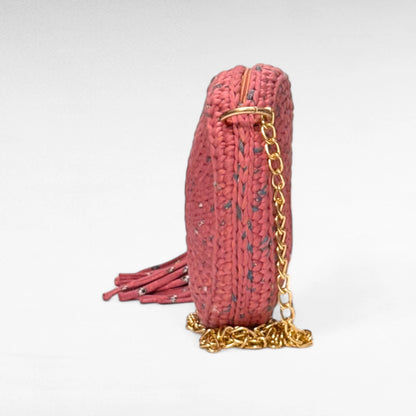 Multicolor Textured Round Sling Bag RC0045