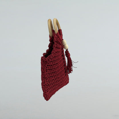 Maroon Handheld Bag RC0129