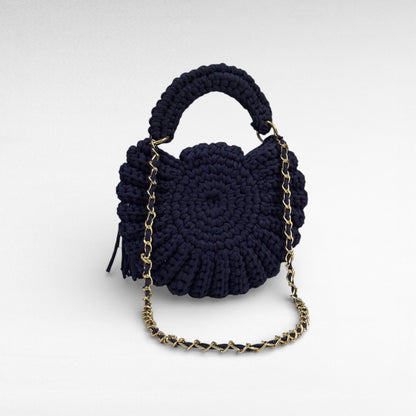 Navy Blue Oreo Sling Bag RC0219