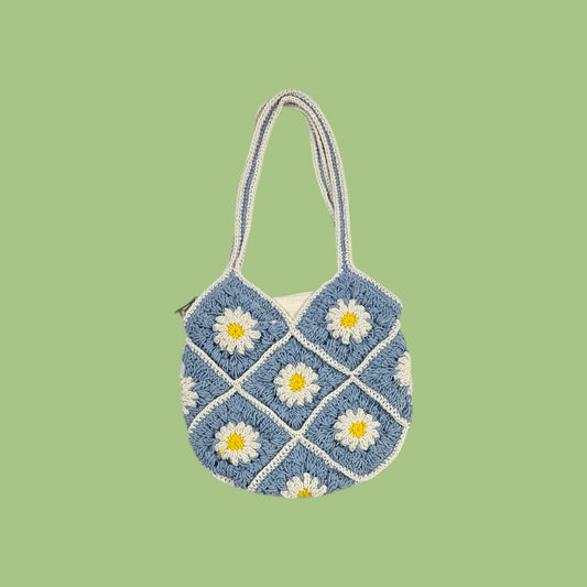 Blue Daisy Shoulder Bag RC0248