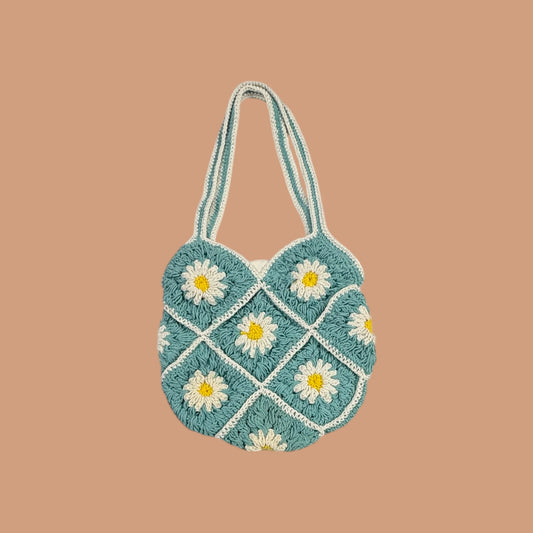 Green Daisy Shoulder Bag RC0247