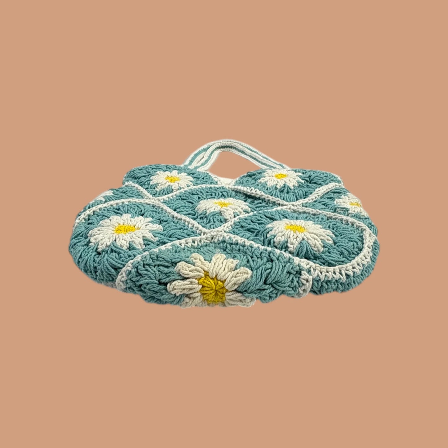 Green Daisy Shoulder Bag RC0247