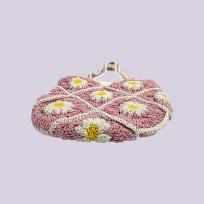 Pink Daisy Shoulder Bag RC0246