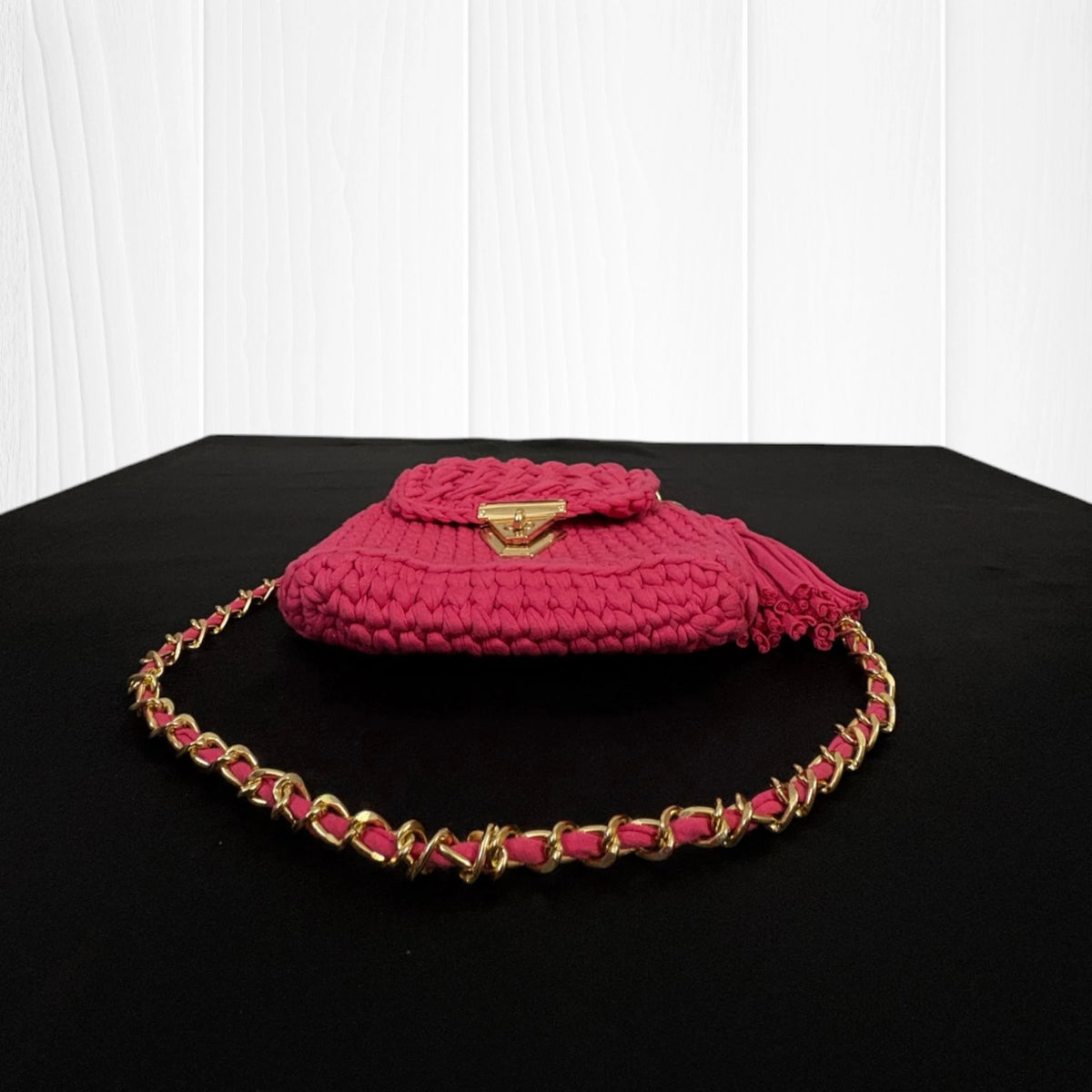 Deep Pink Flap Sling Bag RC0037