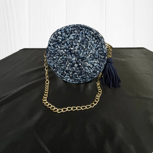 Multicolor Textured Round Sling Bag RC0044