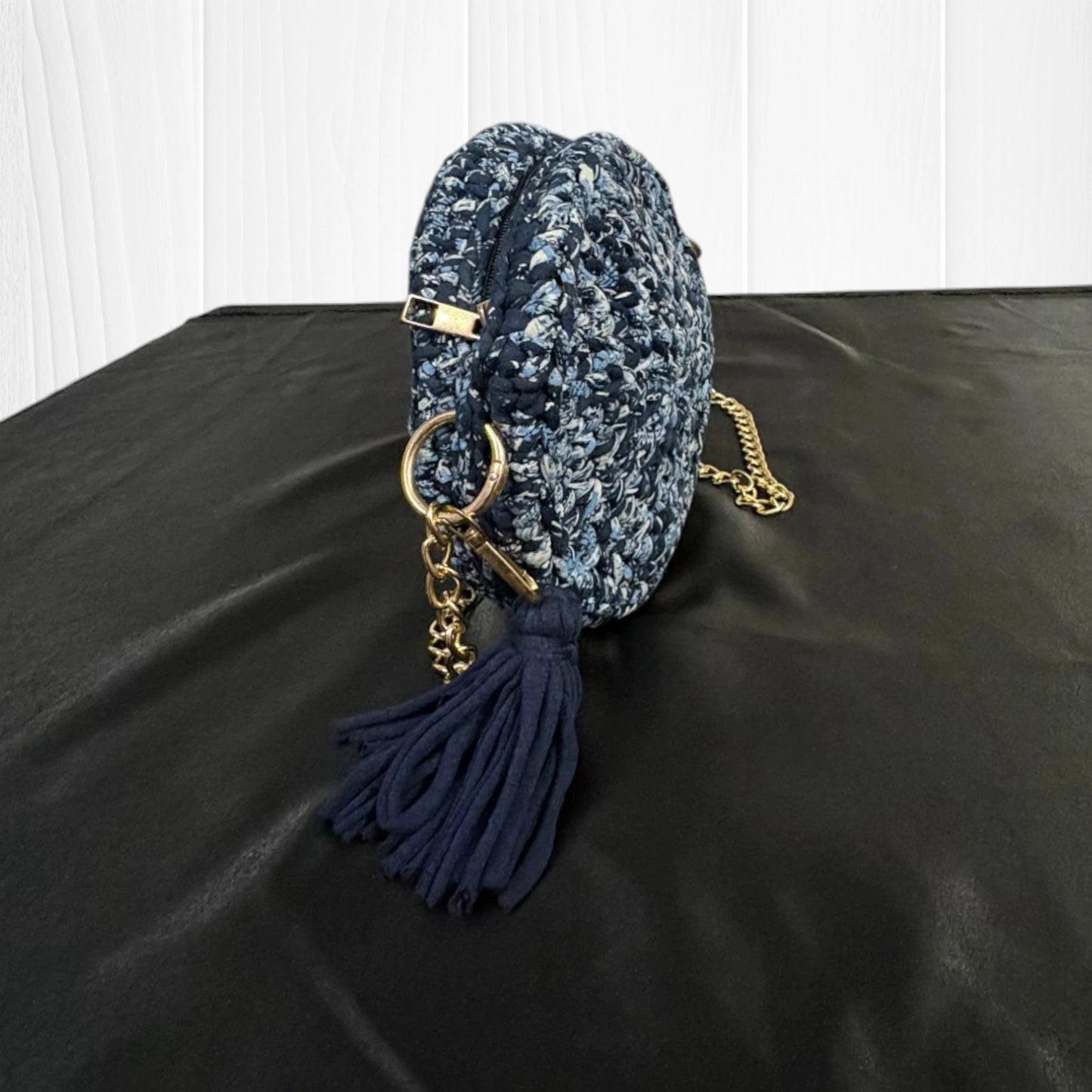 Multicolor Textured Round Sling Bag RC0044