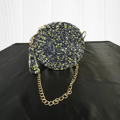 Multicolor Textured Round Sling Bag RC0043