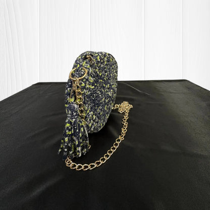 Multicolor Textured Round Sling Bag RC0043