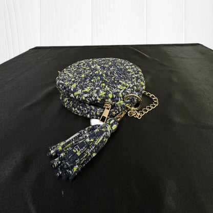 Multicolor Textured Round Sling Bag RC0043