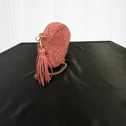 Multicolor Textured Round Sling Bag RC0045